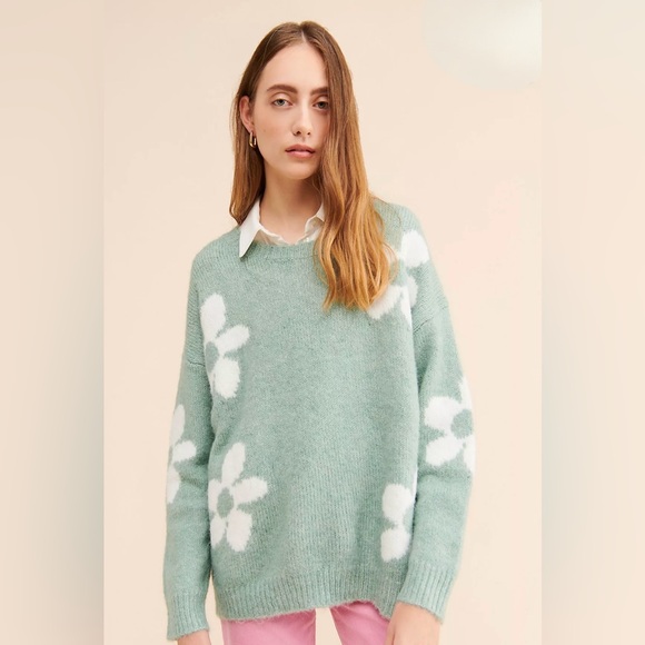 Anthropology Little Lies Daisy Knitted Sweater - Picture 2 of 13